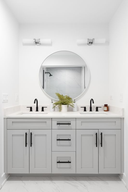 Modern Vanity and Fixtures